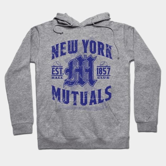 New York Mutuals Hoodie by MindsparkCreative